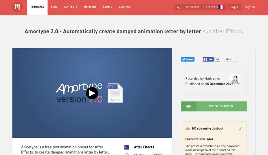 After effects text animation presets free download